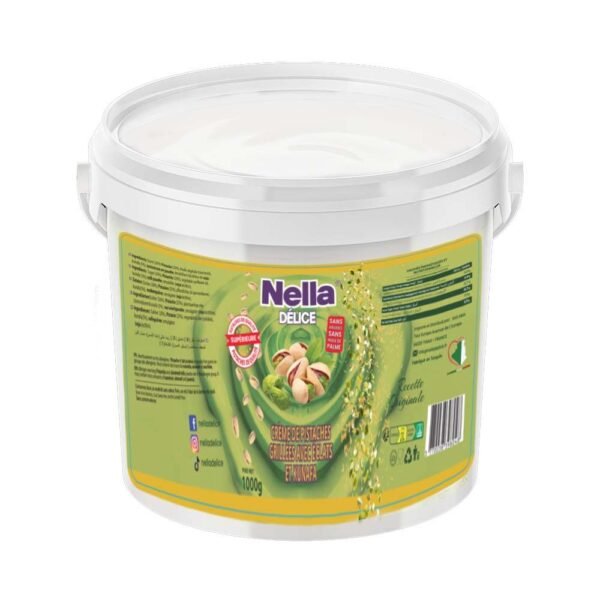 Pâte à tartiner Nella Délice Pistache 1kg